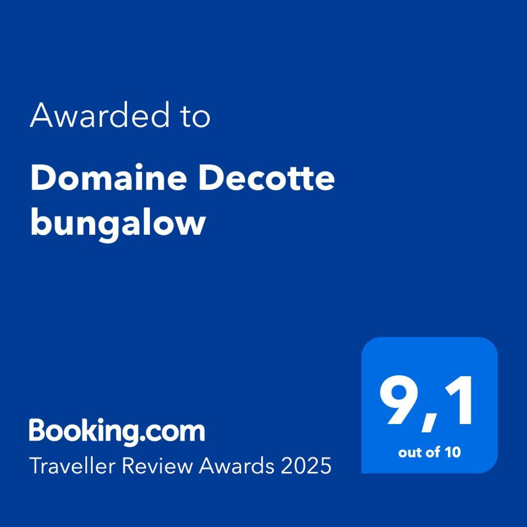 Domaine Decotte Bungalow Sainte-Suzanne Bagian luar foto